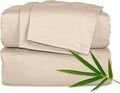 Pure Bamboo King Sheets, Genuine 100% Organic Viscose Derived from Bamboo Bed Sheet Set